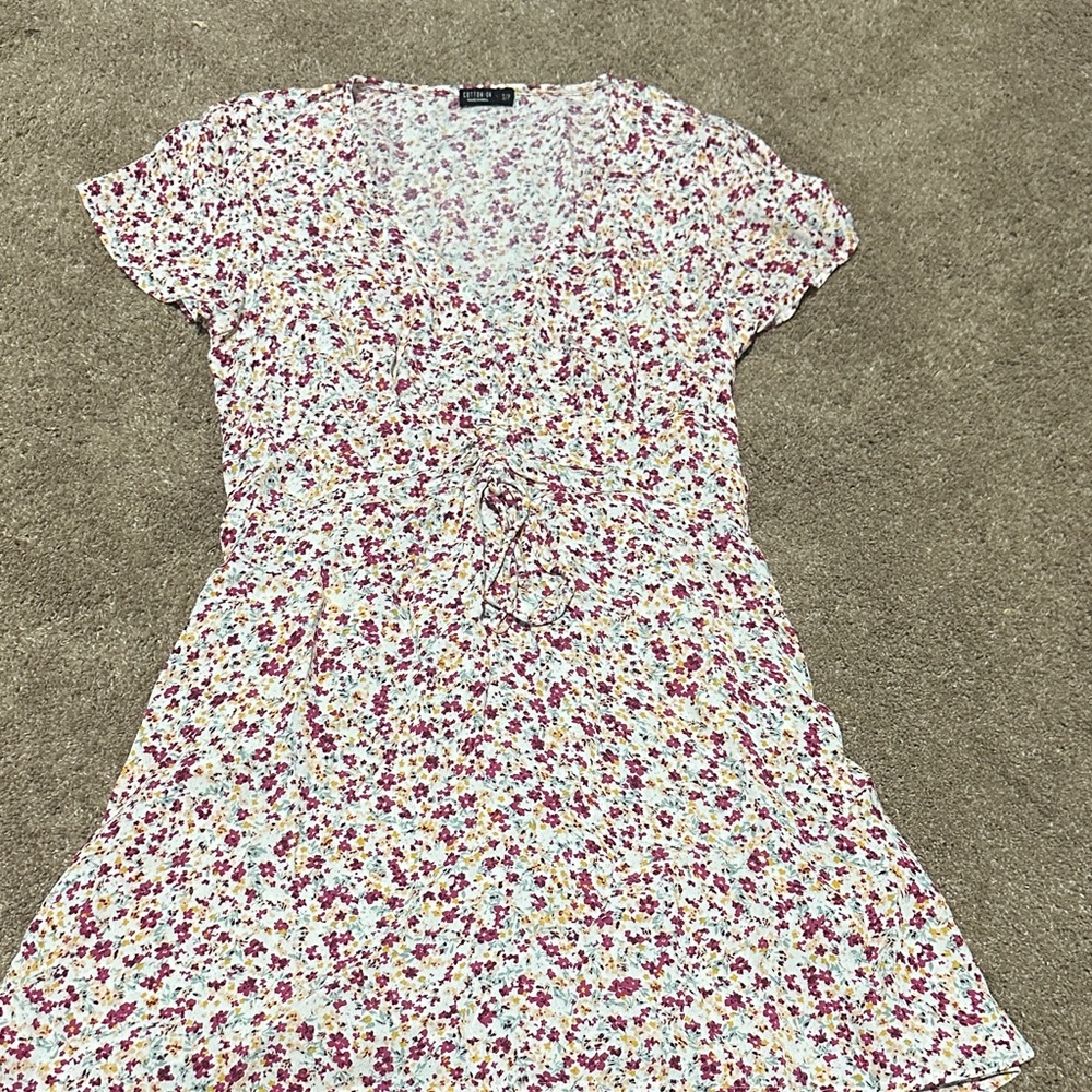 Cotton-on V-Neck Dress